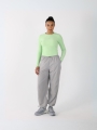 Camiseta De Entrenamiento De Manga Larga Para Mujer - Verde - 4FWAW24TFLOF250    