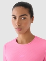 Camiseta De Entrenamiento De Manga Larga Para Mujer - Rosa - 4FWAW24TFLOF250    
