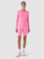 Camiseta De Entrenamiento De Manga Larga Para Mujer - Rosa - 4FWAW24TFLOF250    