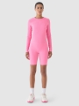 Camiseta De Entrenamiento De Manga Larga Para Mujer - Rosa - 4FWAW24TFLOF250    