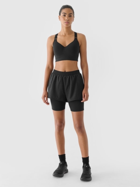 Bermudas para Mujer - Gris - 4FWAW24TFSHF632       