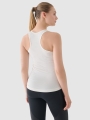 Camiseta de Tirantes para Mujer  - Beige - 4FWAW24TFSLF411 