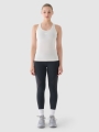 Camiseta de Tirantes para Mujer  - Beige - 4FWAW24TFSLF411 