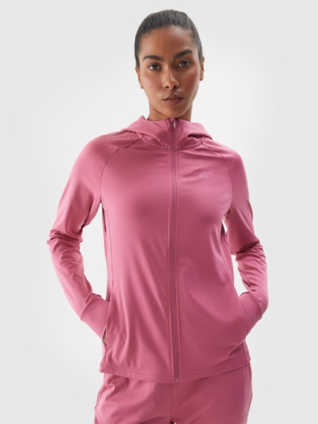 Abrigo de Hándal para Mujer - Rosa - 4FWAW24TFSWF406                          