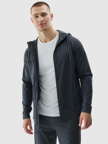 Abrigo de Hándal para Hombre - Gris - 4FWAW24TFSWM403                          