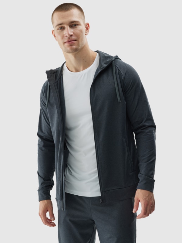 Abrigo de Hándal para Hombre - Gris - 4FWAW24TFSWM403                          