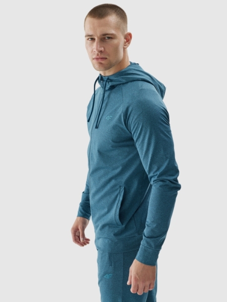 Abrigo de Hándal para Hombre - Turquesa - 4FWAW24TFSWM404                             