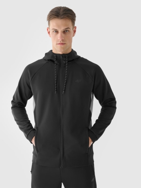 Abrigo de Hándal para Hombre - Negro - 4FWAW24TFSWM405                              