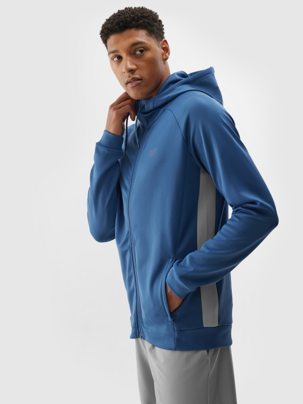 SUDADERA FNK 4FWAW24TFSWM405 azul marino