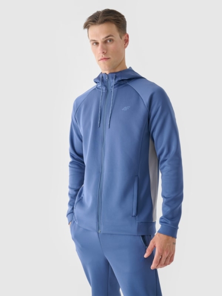 Abrigo de Hándal para Hombre - Azul Marino - 4FWAW24TFSWM405                              
