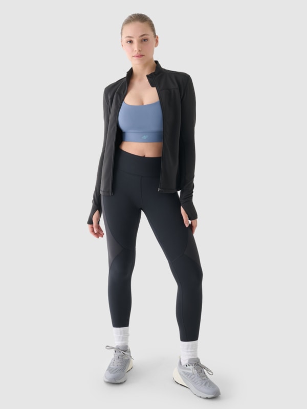 Leggings para Mujer - Gris - 4FWAW24TFTIF269   