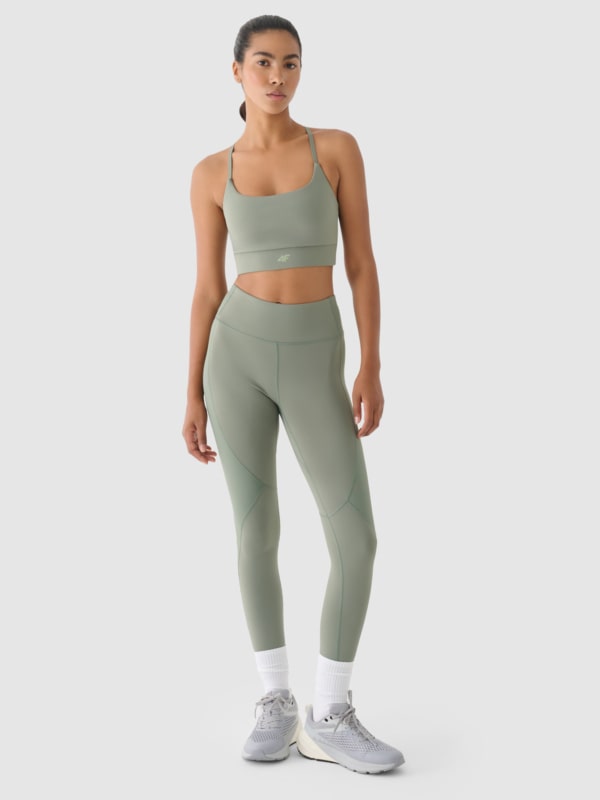 Leggings para Mujer - Olivia/Caqui - 4FWAW24TFTIF269   