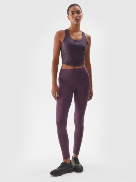 Leggins para Mujer - Violeta - 4FWAW24TFTIF301