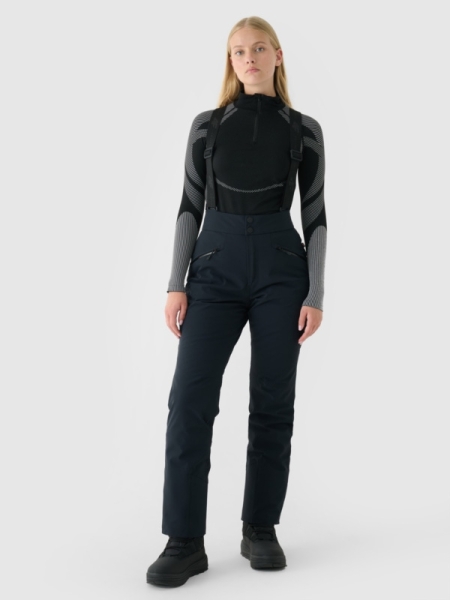 Pantalones de ESQUÍ para Mujer - Negro - 4FWAW24TFTRF700