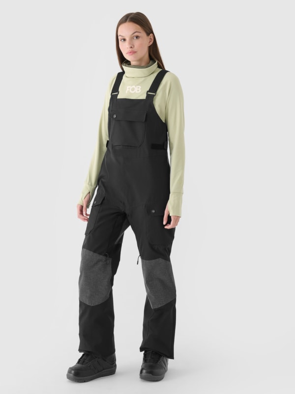 Pantalones de Snowboard para Mujer - Negro - 4FWAW24TFTRF702