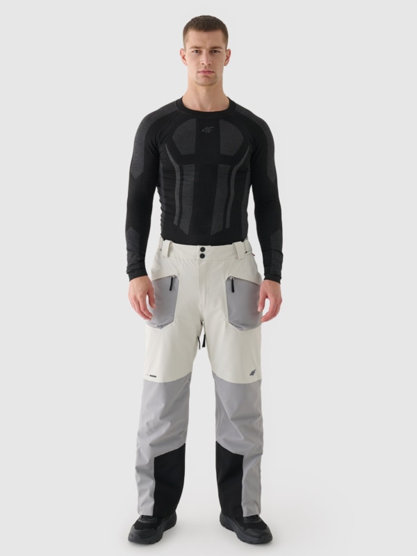 PANTALÓN FNK 4FWAW24TFTRM0714 gris