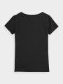 CAMISETA FNK 4FWAW24TFTSF1011 negra