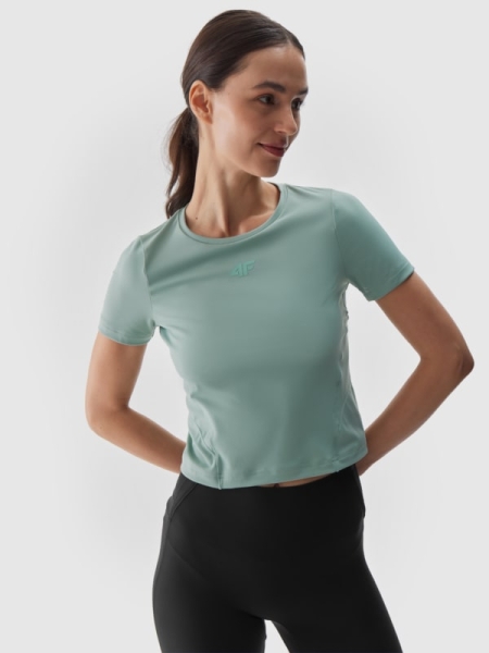 T-shirt para Mujer - Turquesa - 4FWAW24TFTSF1064 