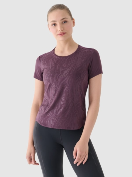 T-shirt para Mujer - Púrpura/Violeta - 4FWAW24TFTSF1066                          