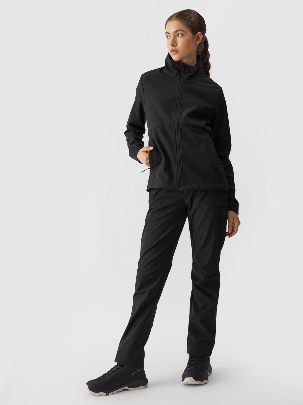 SOFTSHELL JACKET 4FWAW24TSOFF286 negro