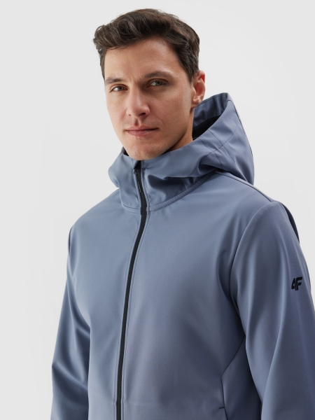 Chaqueta softshell cortaviento hombre 5000 membrana - azul marino 4FWAW24TSOFM283 azul marino