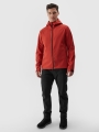 Chaqueta softshell cortaviento hombre 5000 membrana - rojo 4FWAW24TSOFM283 Rojo