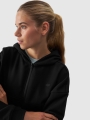 Abrigo de Hándal para Mujer - Negro - 4FWAW24TSWSF1306
