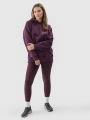 Sudadera con capucha para mujer - violeta 4FWAW24TSWSF1338 violeta