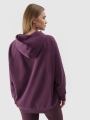 Sudadera con capucha para mujer - violeta 4FWAW24TSWSF1338 violeta