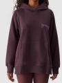 Sudadera con capucha para mujer - violeta 4FWAW24TSWSF1338 violeta