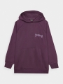 Sudadera con capucha para mujer - violeta 4FWAW24TSWSF1338 violeta