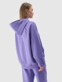 Sudadera con capucha para mujer - violeta 4FWAW24TSWSF1338 violeta