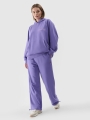 Sudadera con capucha para mujer - violeta 4FWAW24TSWSF1338 violeta