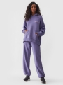 Sudadera con capucha para mujer - violeta 4FWAW24TSWSF1338 violeta