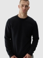 Sudadera de hombre sin capucha - negro 4FWAW24TSWSM1258 negro