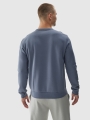 Sudadera de hombre sin capucha - azul marino 4FWAW24TSWSM1258 azul marino