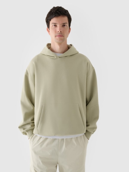 Sweatshirt para Hombre - Oliva/Caqui - 4FWAW24TSWSM1311   