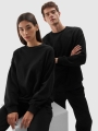 Sudadera unisex sin capucha - negro 4FWAW24TSWSU1313 negro