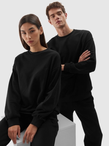Sweatshirt Unisex - Negro - 4FWAW24TSWSU1313                 