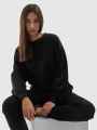 Sudadera unisex sin capucha - negro 4FWAW24TSWSU1313 negro