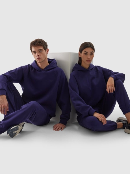 Sweatshirt Unisex - Azul Marino - 4FWAW24TSWSU1314                                           