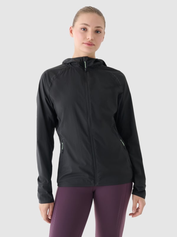 Chaqueta de Running Ultraligera para Mujer - Gris - 4FWAW24TTJAF552    