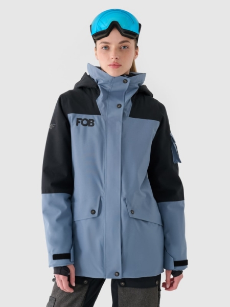 Chaqueta de Snowboard para Mujer - Azul Marino - 4FWAW24TTJAF586