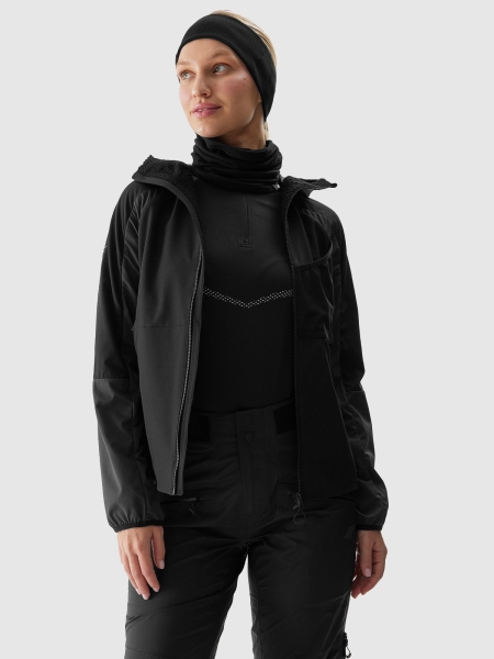 CHAQUETA TÉCNICA 4FWAW24TTJAF688 negra