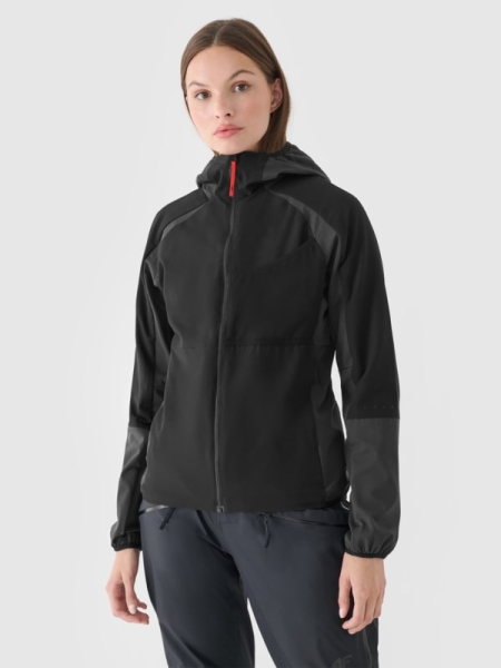 Chaqueta de Esquí de Travesía Primaloft Active para Mujer - Negra - 4FWAW24TTJAF688 