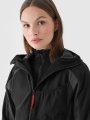 Chaqueta de Esquí de Travesía Primaloft Active para Mujer - Negra - 4FWAW24TTJAF688 