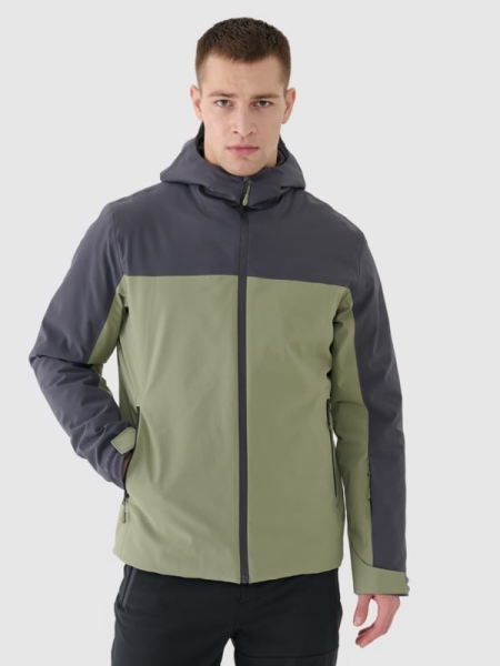 Chaleco de Esqui 5000 para Hombre - Olivia/Caqui - 4FWAW24TTJAM579                                                 