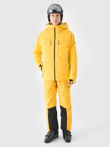 Chaleco de Esquí para Hombre - Amarillo - 4FWAW24TTJAM601