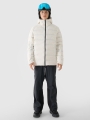 Chaqueta De Invierno 4FPRO Con Relleno Natural Para Hombre - Blanco - 4FWAW24TTJAM717