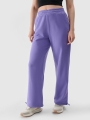 Pantalones de chándal oversize de mujer - violeta 4FWAW24TTROF0839 violeta